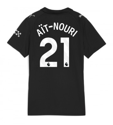 Manchester City Rayan Ait-Nouri #21 Replika Udebanetrøje Dame 2025-26 Kortærmet